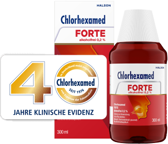 Chlorhexamed forte 40 Jahre